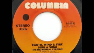 Earth, Wind & Fire  Sing a Song instrumental version
