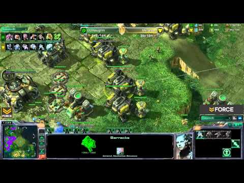 StarCraft 2 - Tarson [T] vs Naugrim [Z] Game 1 - Commentary