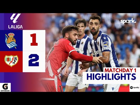 Real Sociedad SHOCKED at Home! Rayo Vallecano STUNS with 2-1 Upset | LaLiga Highlights