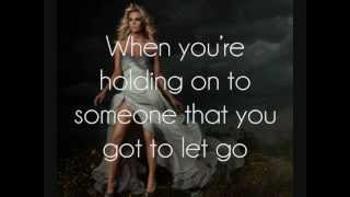 Carrie Underwood - Good in Goodbye [Lyrics On Screen]