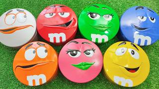 2 Mins Satisfying ASMR: Collectible Paw Patrol Tins & M&M'S Candy Unboxing! ✨