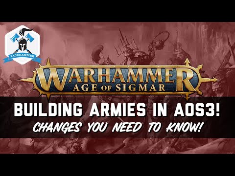 HOW TO BUILD ARMY LISTS IN AGE OF SIGMAR THIRD EDITION - AOS CORE RULES SHOW #1