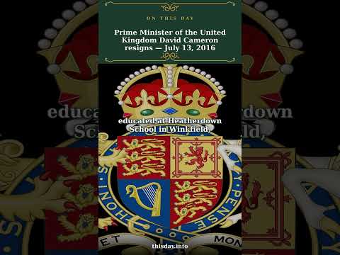 Prime Minister of the United Kingdom David Cameron r...