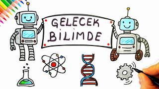 Bilim ve Teknoloji Haftası Resmi Çizimi - Robot Resmi Çizimi 🤖 Science and Techn