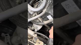 2021 ford transit thermostat replacement (p0128) code!#machanic #ford #thermostats #transits