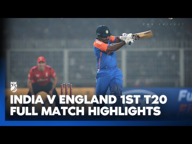 India vs. England 1st T20 I Full Match Highlights I Kayo Mini I 23/01/25 I Fox Cricket India vs. England 1st T20 I Full Match Highlights I Kayo Mini I 23/01/25 I Fox Cricket