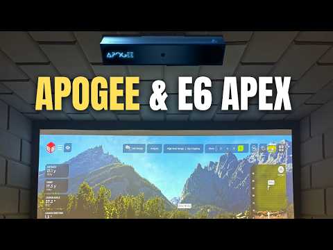 Is THIS the Best Golf Simulator Software Yet? (Apogee & E6 Apex Demo)