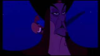 Iago, Jafar's parrot, is sarcastically surprised...