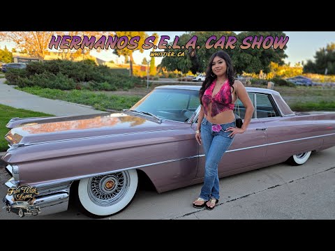 Hermanos S.E.L.A. Car Show: Lowriders & Classic Cars Take Over Whittier Blvd!