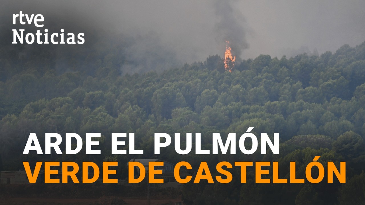 El incendio de Vall d’Uixò, fuera de control: 16.000 personas evacuadas y 64.000 confinadas | RTVE