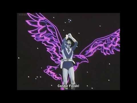 Choujin Sentai Jetman "Honoo No Condor" scene