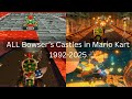 Evolution Of Bowser S Castle In Mario Kart 1992 2025