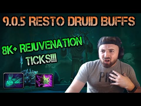 Will Resto Druid be OP in 9.0.5!? - My Thoughts on the Rdruid BUFFS - WoW Shadowlands Arena PvP