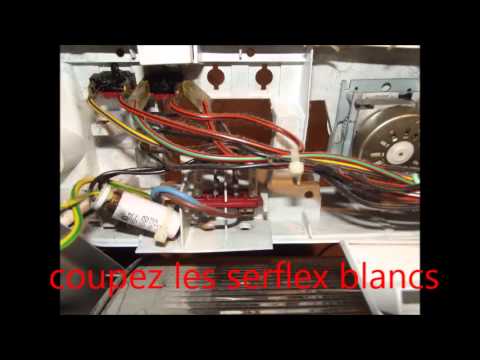 comment demonter seche linge candy