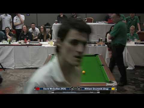 2019 Student International Masters - David McQuillan (ROI) v William Grummitt (Eng)