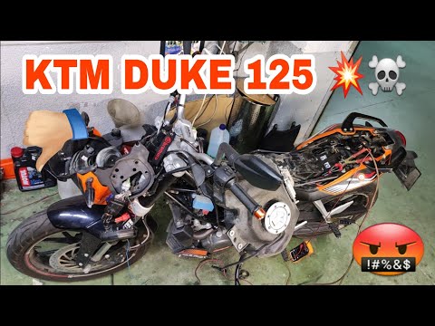🟠La KTM DUKE 125 de IZARO HA MUERTO☠️ FRACASO😓🛠️