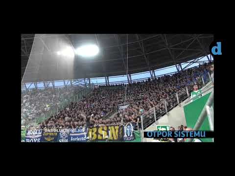 Bad Blue Boys u Budimpešti/Ferencvaroš-Dinamo 0:4