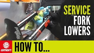 How To Service Your Fox Suspension Fork Lower Legs | Mountain Bike Maintenance