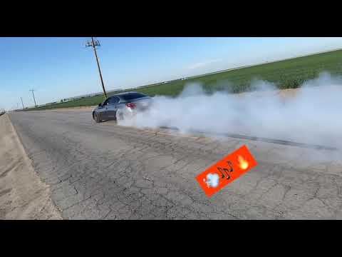 Infiniti Q50 redsport with ams  lower downpipes and muffler delete