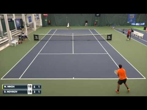 Michael Mmoh vs Dennis Novikov Highlights CHARLOTTESVILLE 2016
