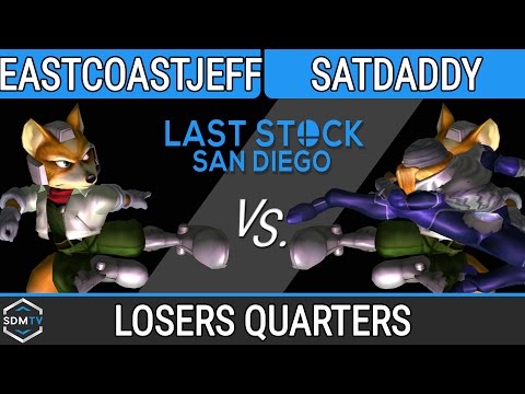 LSSD 89 - EastCoastJeff (Fox) vs. satdaddy (Fox/Sheik) - SSBM Losers Quarters - Smash Melee