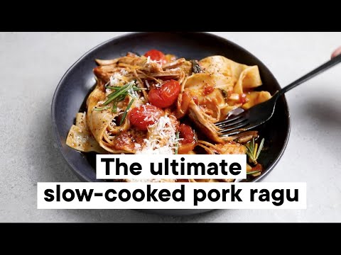 The Ultimate slow-Cooked Pork Ragu
