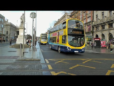 Buses In Dublin City - January 2018