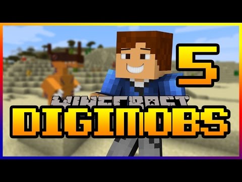 Minecraft DIGIMOBS | Modded Survival | EP5 - Oh no!