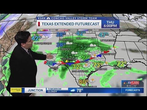 KSAN Storm Team 6pm Forecast Update - Tuesday January 14, 2020