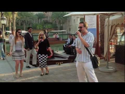 The Swingle Singers Flash Mob - Souk Madinat Jumeirah