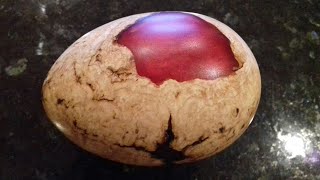 Woodturning-The Lava Dragon Egg Giveaway