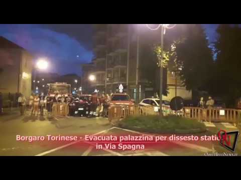 Borgaro Torinese   Evacuata palazzina per dissesto statico in Via Spagna