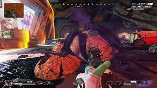 【APEX】 最後のパーティで2000ダメ以上稼いでダブハン 【ソロトリオ】
