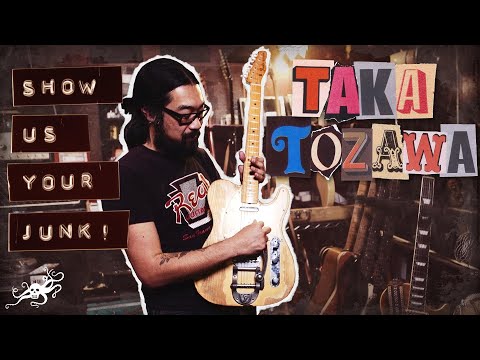 Deltron 3030 guitarist Taka Tozawa's secret vintage Marshall stash and rehearsal studio tour!