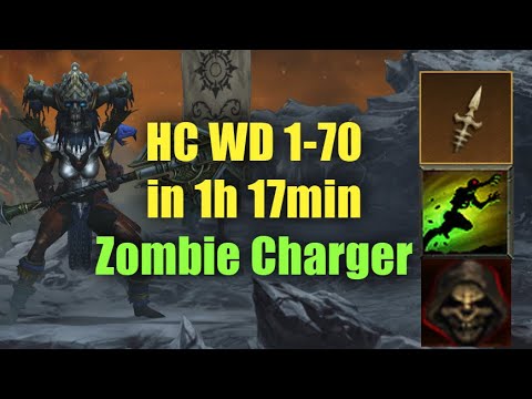 HC WD 1 to 70 in 1h 17min - Season 25 Leveling Practice Full VOD
