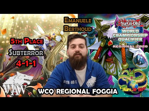 [5th place] WCQ Regional Foggia - Emanuele Berthoud - Subterror  01-03-2020 + YCS Decklist Update