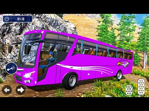 Coach Bus Offroad Driving Simulator - Highway Uphill Transport Hill Driver  #2 -Android Gameplay