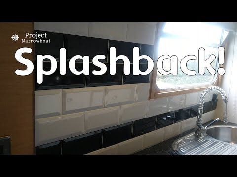 Project Narrowboat ep 33 - Galley Tiling