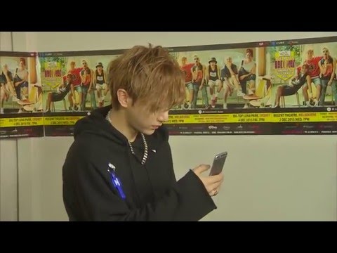 Hyunseung in Australia before leaving BEAST