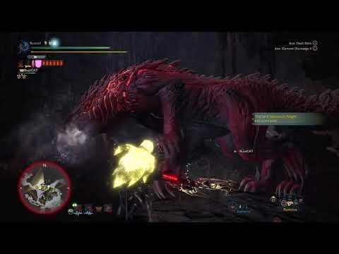 Treasure! + pawswap in Rotten Vale (Monster Hunter World Iceborne)