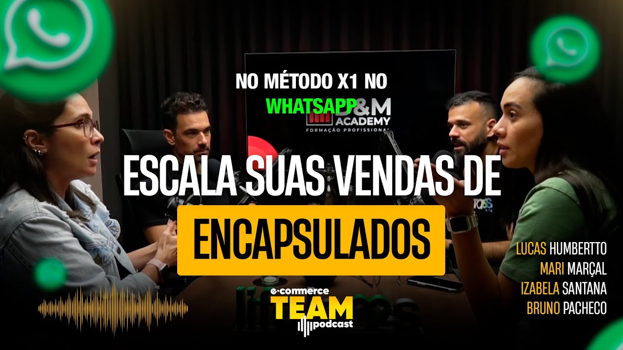 Escale suas vendas de encapsulado no WhatsApp X1