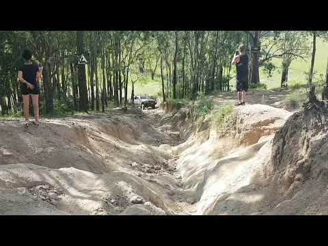 Twin turbo LS2 driving Camp Rd at Landcruiser mountain park