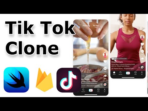 Build TikTok Clone for iOS with SwiftUI and Firebase - Part 1 | LIVE |
