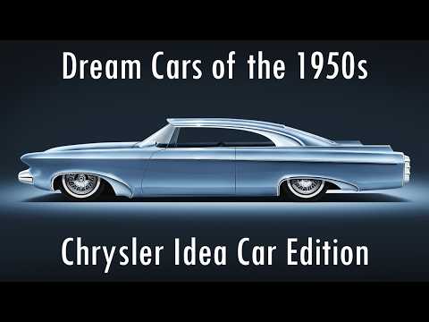 The American Dream Cars of the 1950s Part III: Chrysler's Idea Car Edition