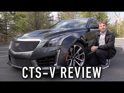 2016 Cadillac CTS-V: Start Up, Test Drive & In Depth Review