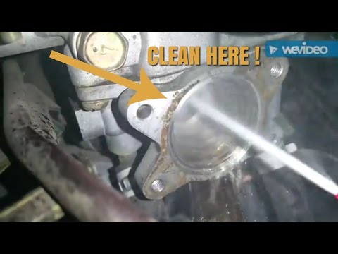 Infiniti G20 Rough/Bad Idle Fix By Cleaning iacv