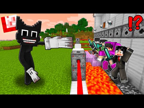 Clyde Charge - Cartoon Cat VS Most Secure House | Minecraft! OMOCITY (Tagalog)