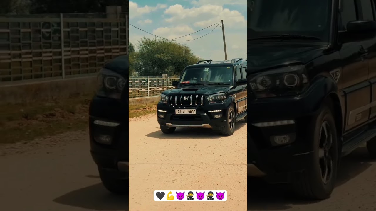 🖤💪🥷😎 badmashi on top#mahindrascorpioclassic#s11#youtube#viral#shots#explorepage#😎🖤🔥