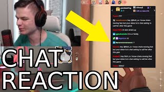 TWITCH CHATS REACTION TO INSANE SEN SICK DRAMA...