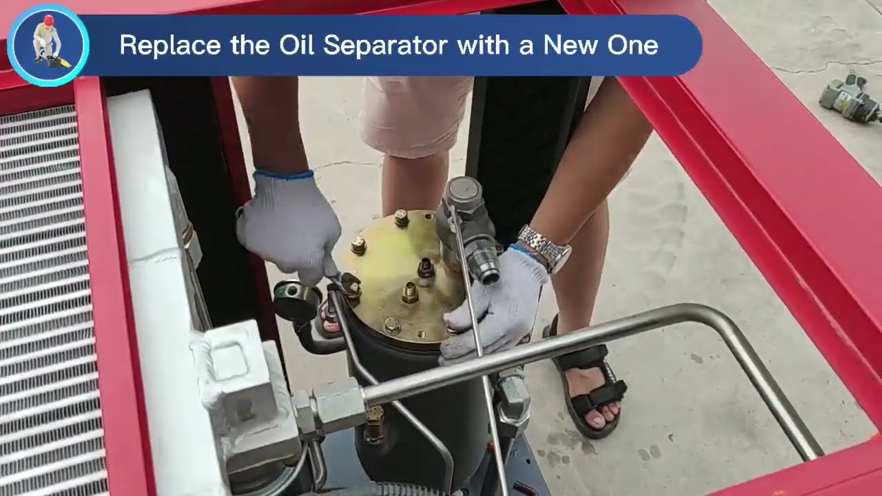 Step-by-Step: How to Perform Screw Air Compressor Maintenance